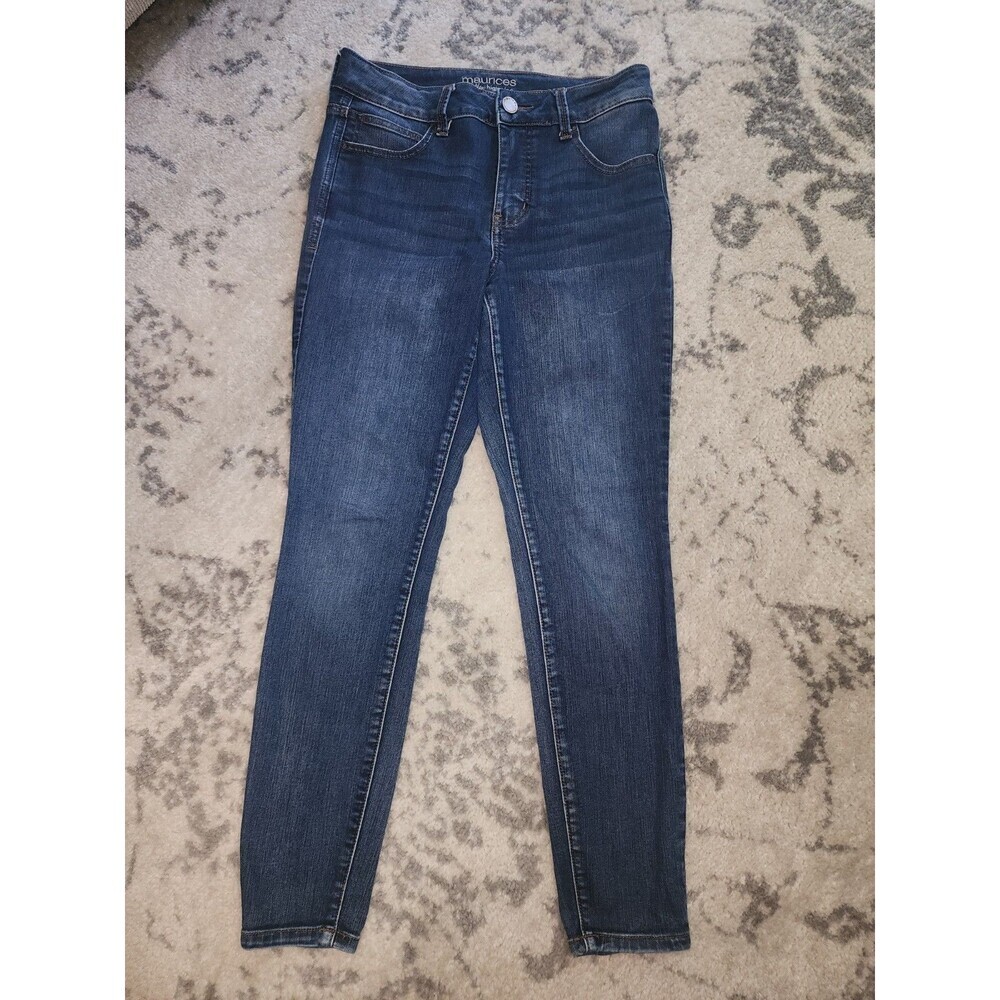 Maurices Everflex High Rise Skinny Jeans Medium Wash Women's Size 6 Reg